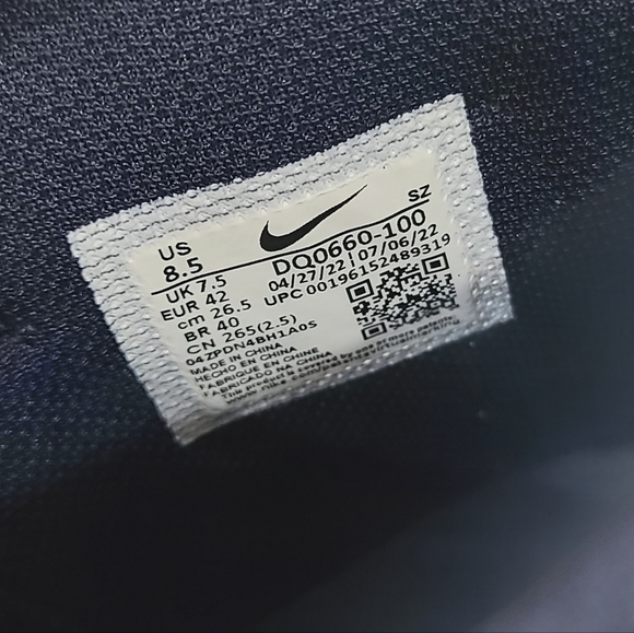 Jordan 1 Retro High Golf Patent Midnight Navy Sneakers DQ0660-100| M 8.5 / W 10 - Picture 16 of 17